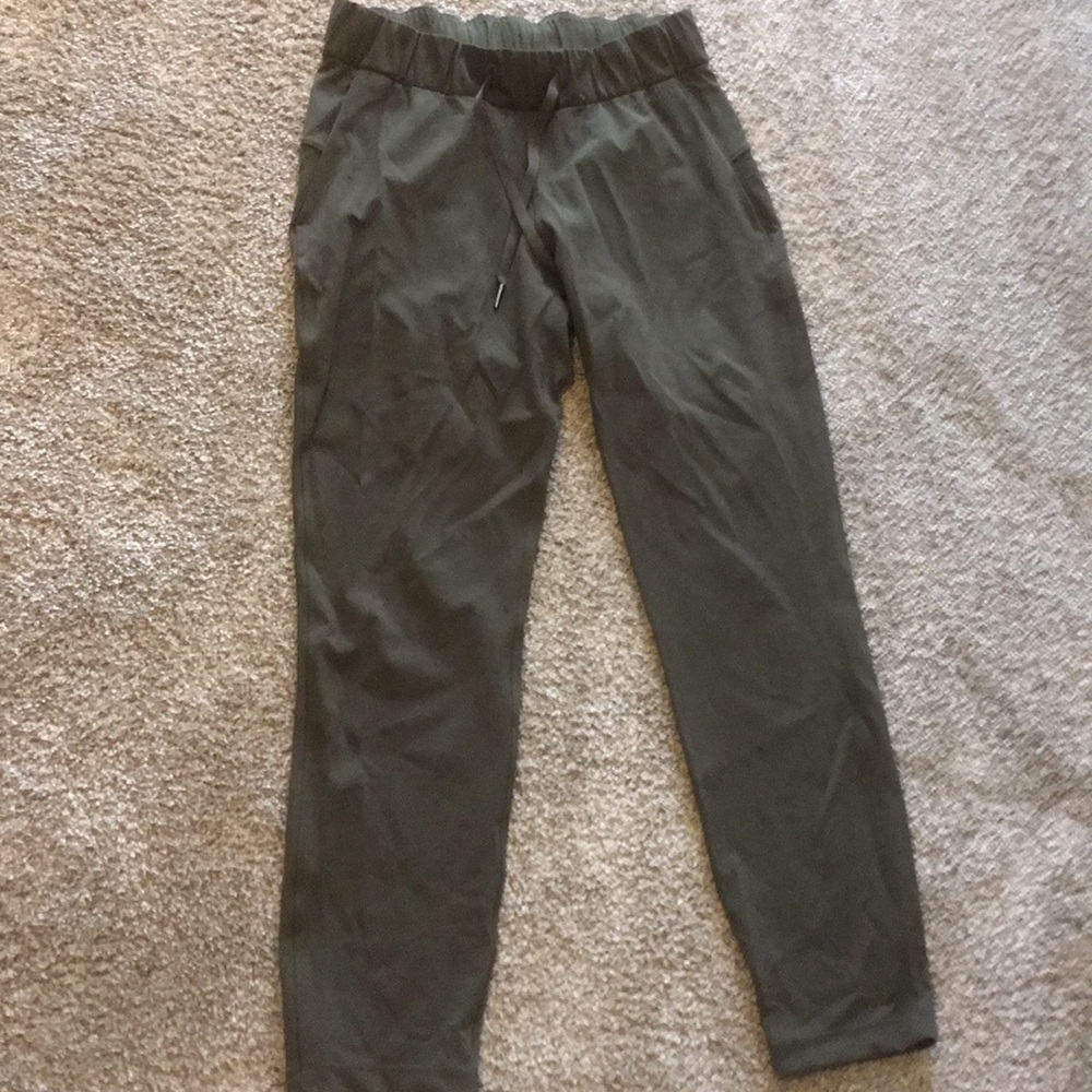 Lululemon On The Fly pants.